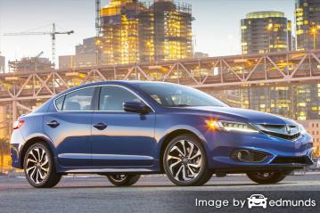 Insurance rates Acura ILX in Memphis