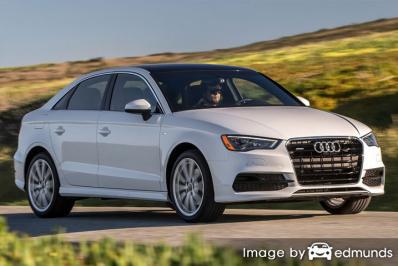 Insurance rates Audi A3 in Memphis