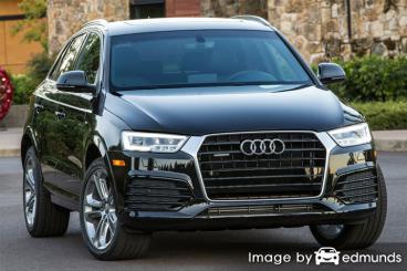 Insurance rates Audi Q3 in Memphis