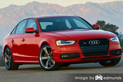 Insurance rates Audi S4 in Memphis