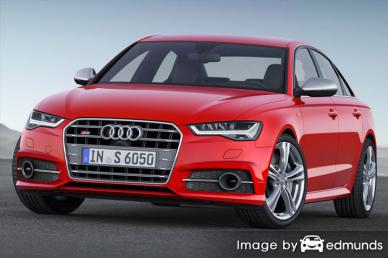 Insurance rates Audi S6 in Memphis