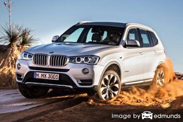 Insurance quote for BMW X3 in Memphis
