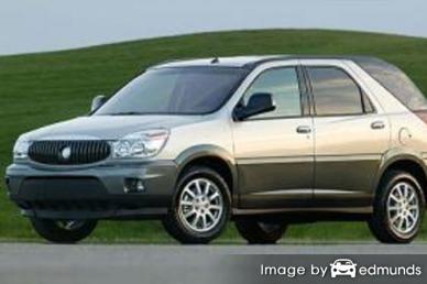 Insurance rates Buick Rendezvous in Memphis