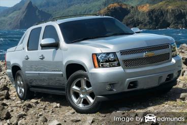 Insurance rates Chevy Avalanche in Memphis