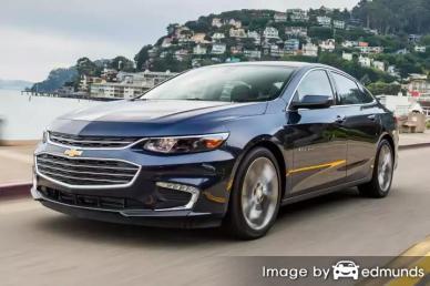 Insurance rates Chevy Malibu in Memphis