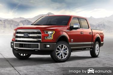 Insurance quote for Ford F-150 in Memphis