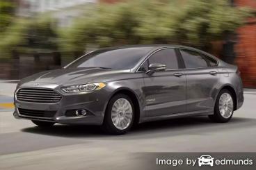 Insurance rates Ford Fusion Hybrid in Memphis