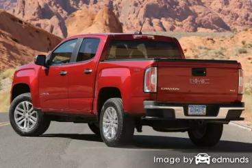 Insurance quote for GMC Canyon in Memphis