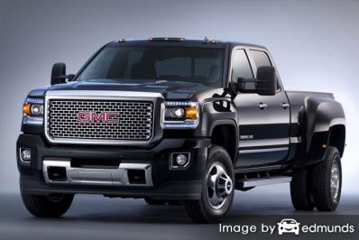 Insurance rates GMC Sierra 3500HD in Memphis