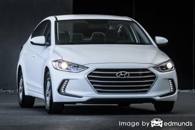 Insurance quote for Hyundai Elantra in Memphis