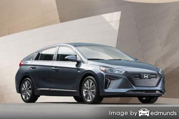 Insurance rates Hyundai Ioniq in Memphis