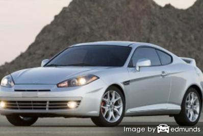 Insurance rates Hyundai Tiburon in Memphis