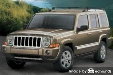 Discount Jeep Commander insurance