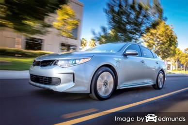 Insurance rates Kia Optima Plug-In Hybrid in Memphis