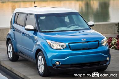 Insurance quote for Kia Soul EV in Memphis