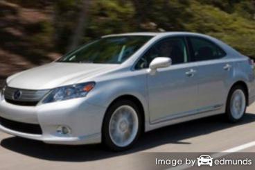 Insurance quote for Lexus HS 250h in Memphis