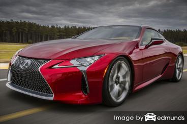 Insurance rates Lexus LFA in Memphis