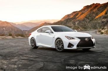 Insurance quote for Lexus RC F in Memphis