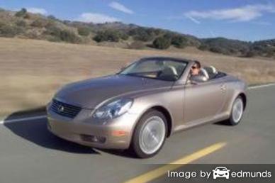 Insurance rates Lexus SC 430 in Memphis