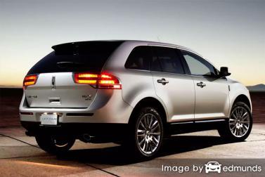 Insurance quote for Lincoln MKX in Memphis