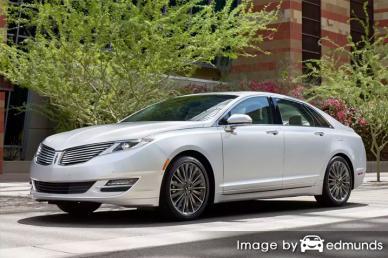 Insurance rates Lincoln MKZ in Memphis