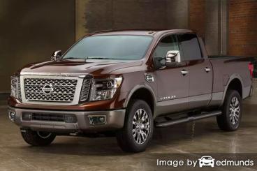 Insurance rates Nissan Titan XD in Memphis