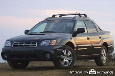 Insurance quote for Subaru Baja in Memphis