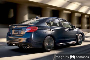 Insurance rates Subaru WRX in Memphis