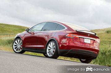 Insurance quote for Tesla Model X in Memphis