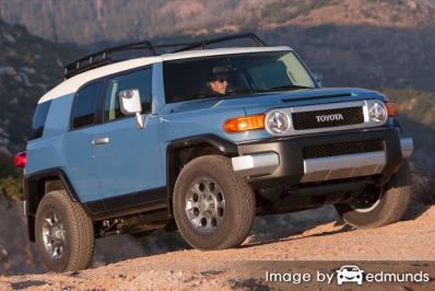 Insurance rates Toyota FJ Cruiser in Memphis