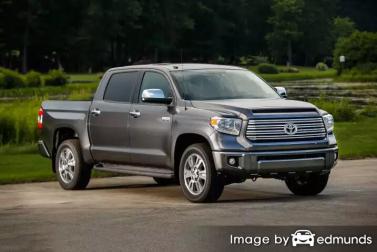 Discount Toyota Tundra insurance