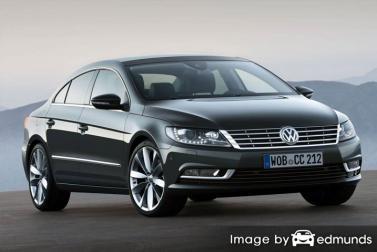 Insurance rates Volkswagen CC in Memphis