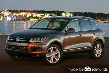 Insurance rates Volkswagen Touareg in Memphis